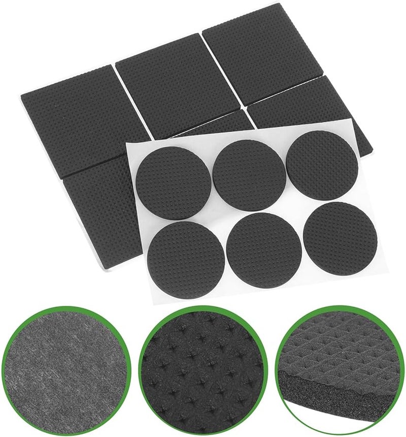 36Pcs EVA Furniture Leg Pads Non Slip Adhesive Floor Protectors for Tables Chairs Bed Posts - Image 5